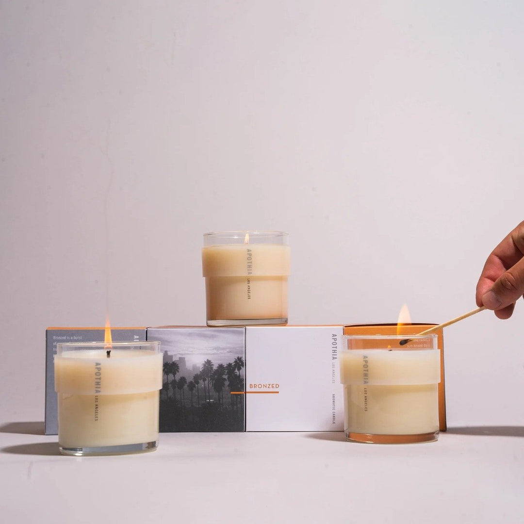 Bronzed Candle