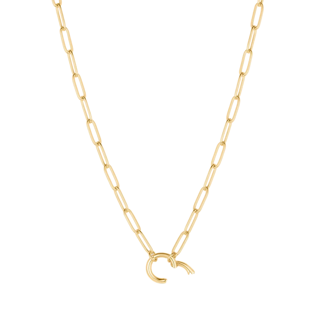 Thatch Finn Charm Clip Necklace 18in.