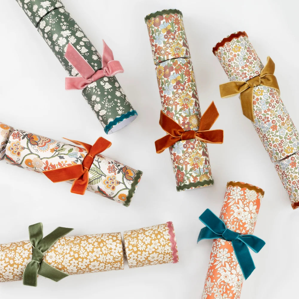 Liberty Fall Crackers w/Velvet Bows