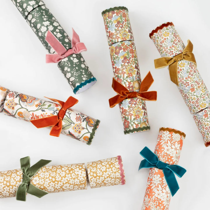 Liberty Fall Crackers w/Velvet Bows
