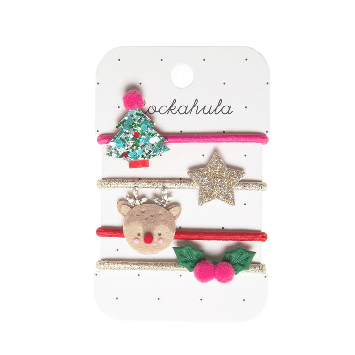 Festive Christmas Hair Ties