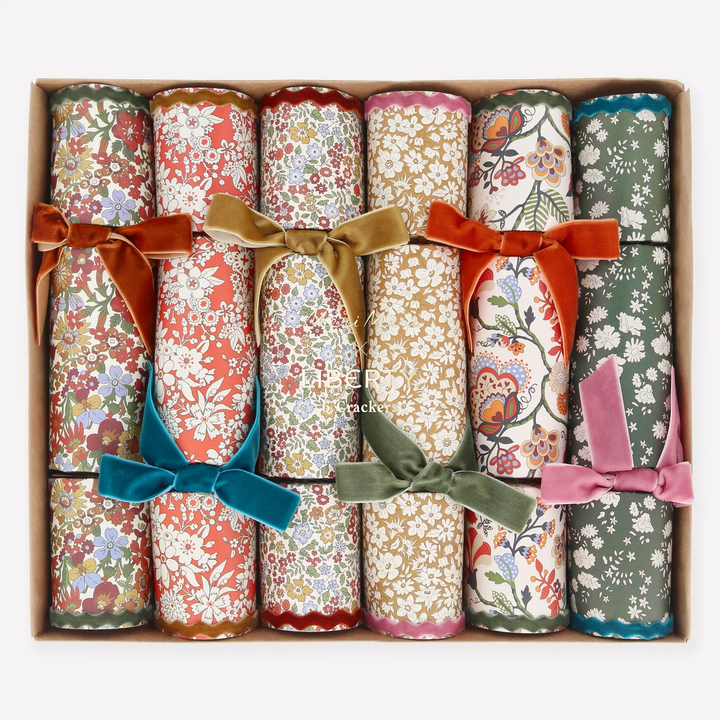 Liberty Fall Crackers w/Velvet Bows