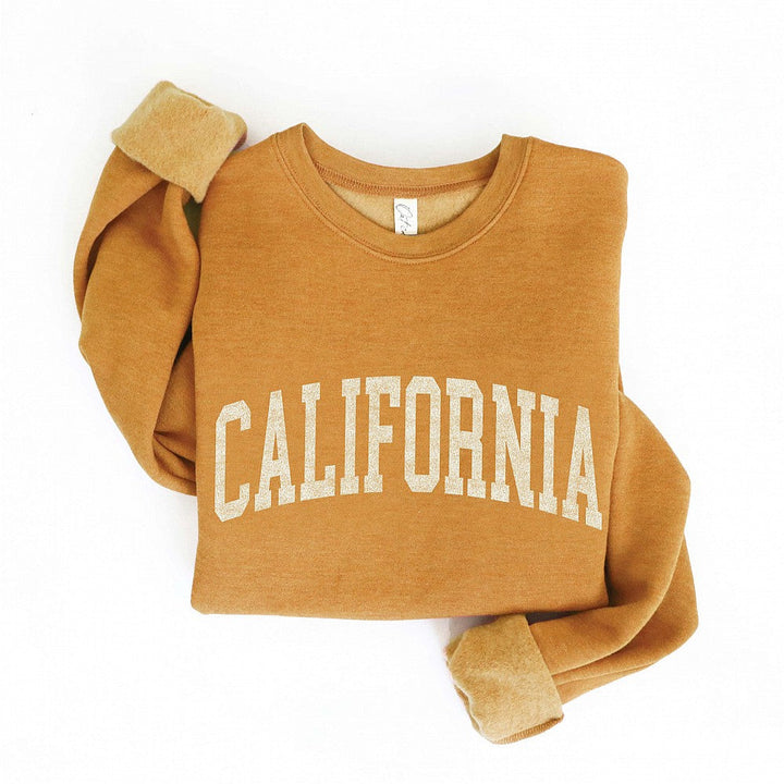 California Sweatshirt - Heather Mustard