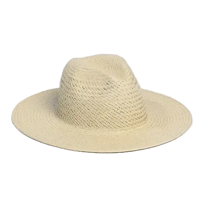 Luxe Vented Packable Hat-Natural