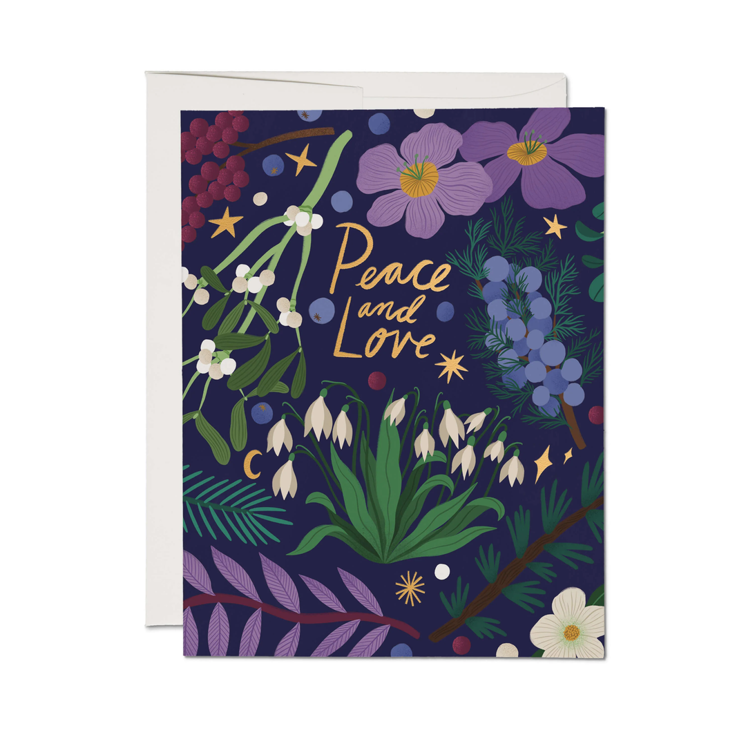 Winter Botanicals Card