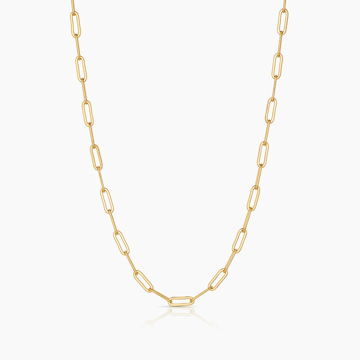 Thatch Finn Paperclip Necklace 22"