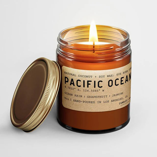 Pacific Ocean Scented Candle 8oz
