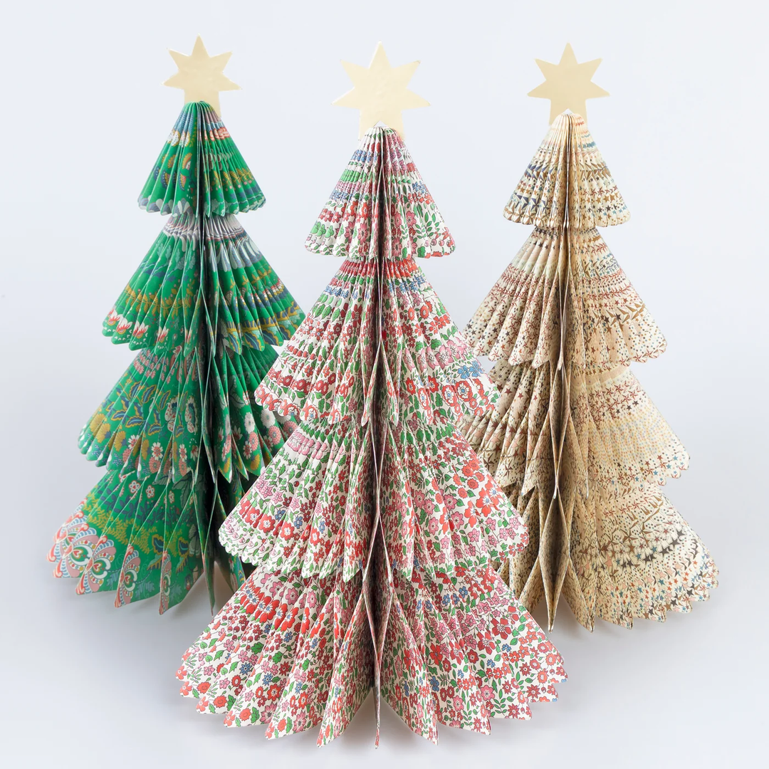 Liberty Paper Honeycomb Trees / Set of 3
