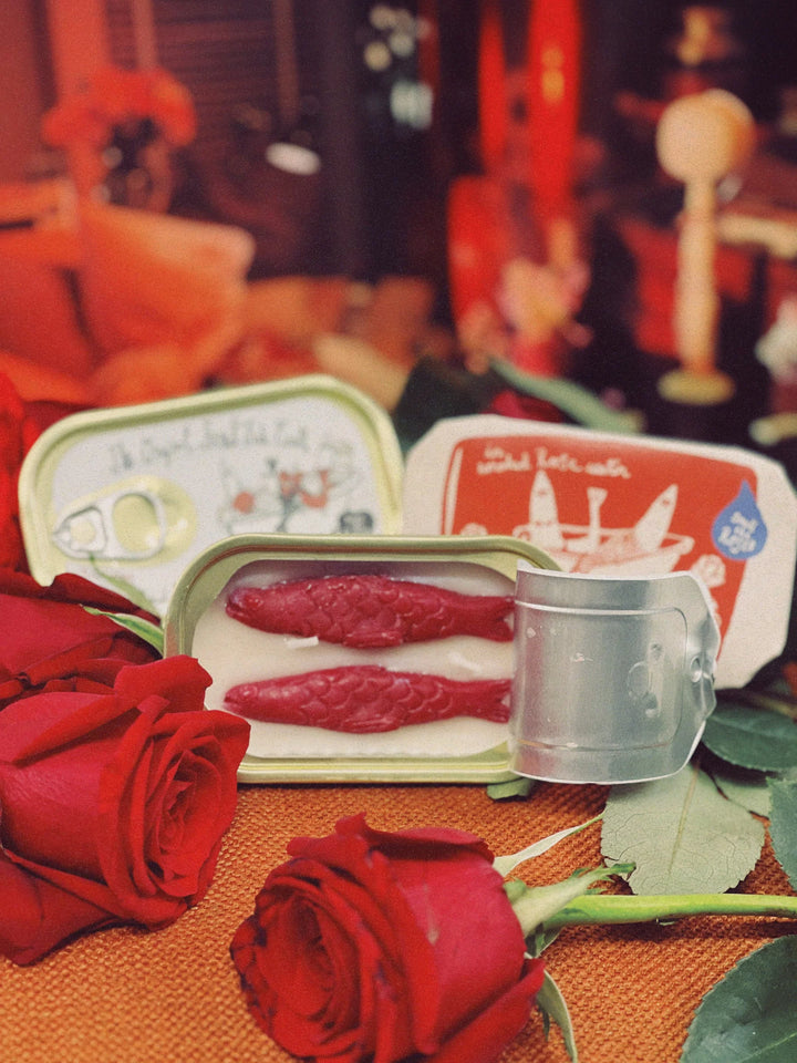 Tinned Fish Candle Smoked Rosewater