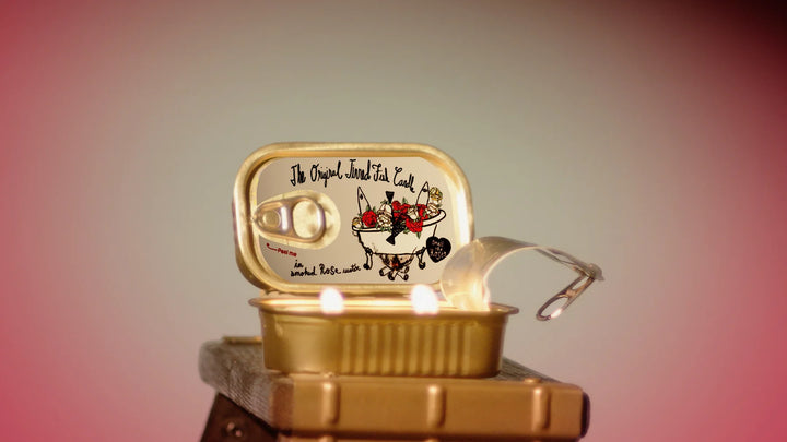 Tinned Fish Candle Smoked Rosewater