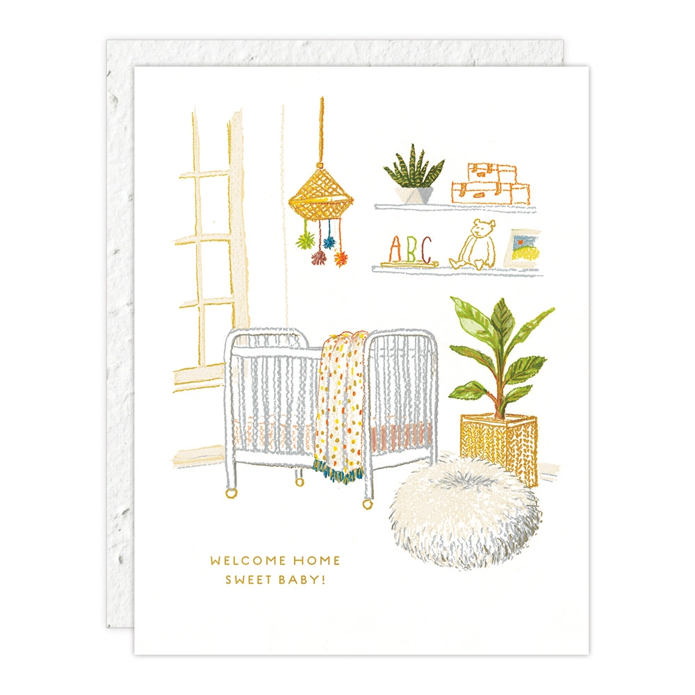 Nursery Baby Card