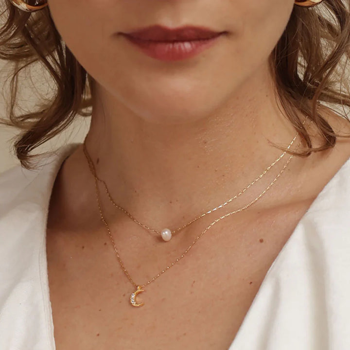 Amano Single Freshwater Pearl Necklace