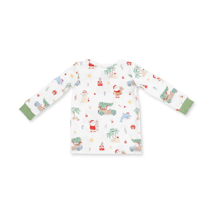 L/S Loungewear Set - Beach Christmas