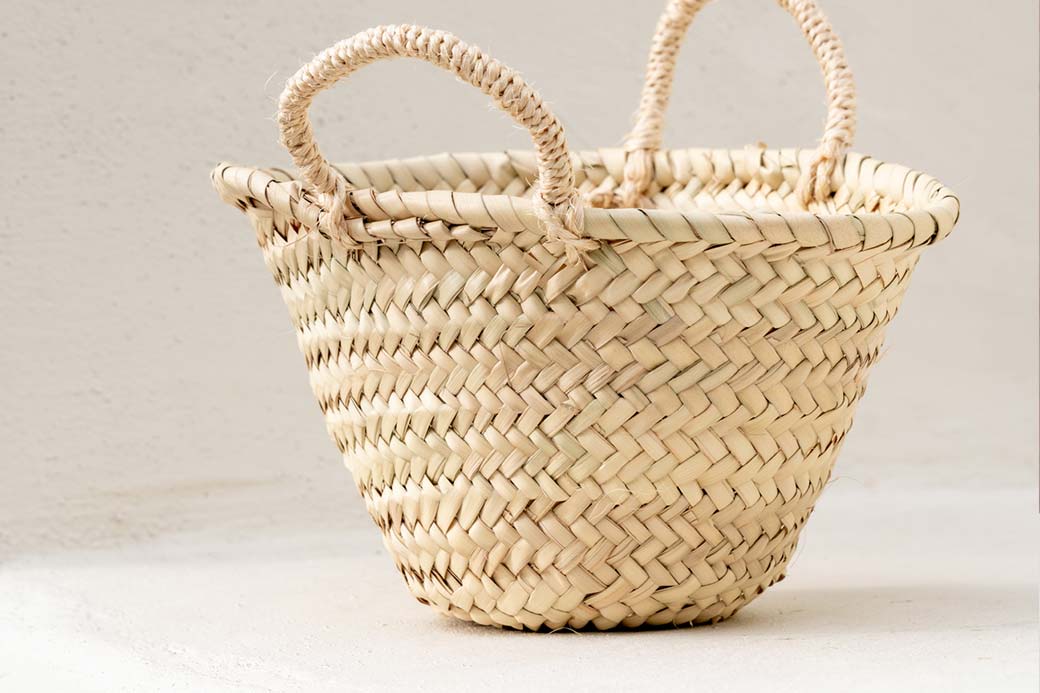Mini Moroccan Basket