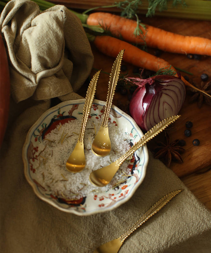 Stella Feather Teaspoon Set of 4