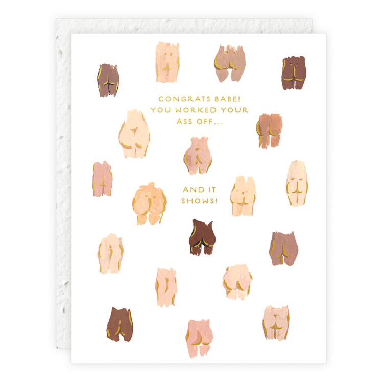 Butts Congratulations Card