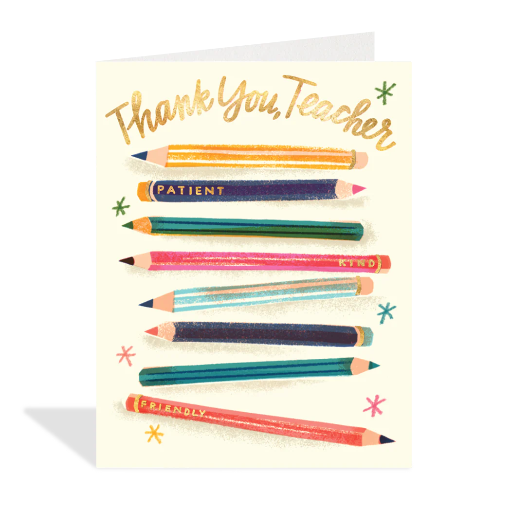 Thank You Teacher Card