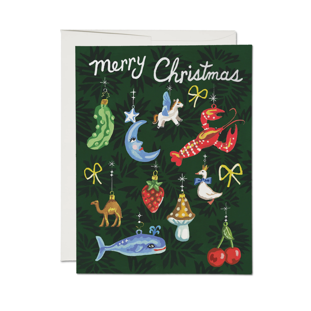 Curious Trimmings Holiday Cards / Boxed Set of 8