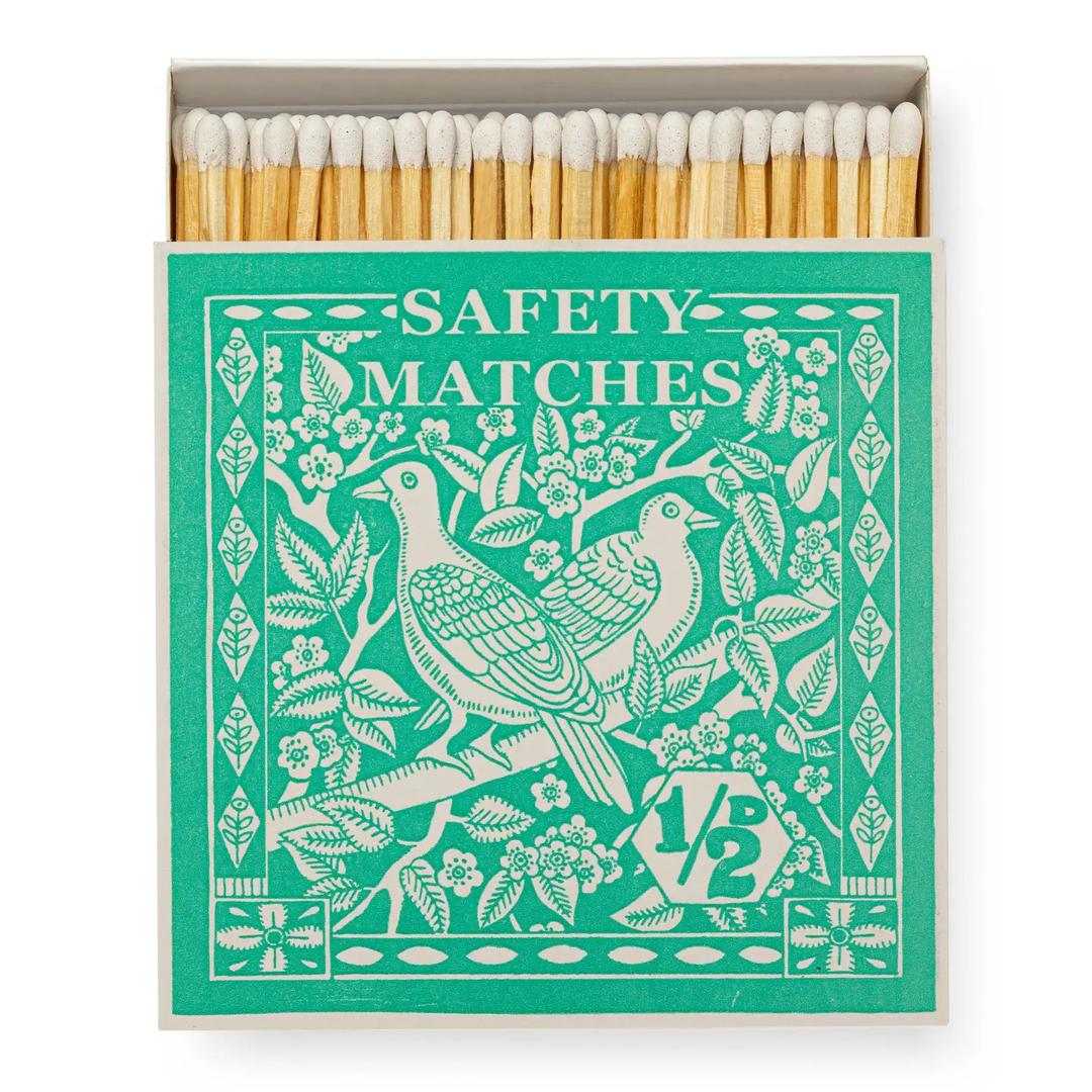 Birdy Stamp Safety Matches