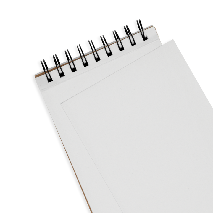 White Paper DIY Sketchbook