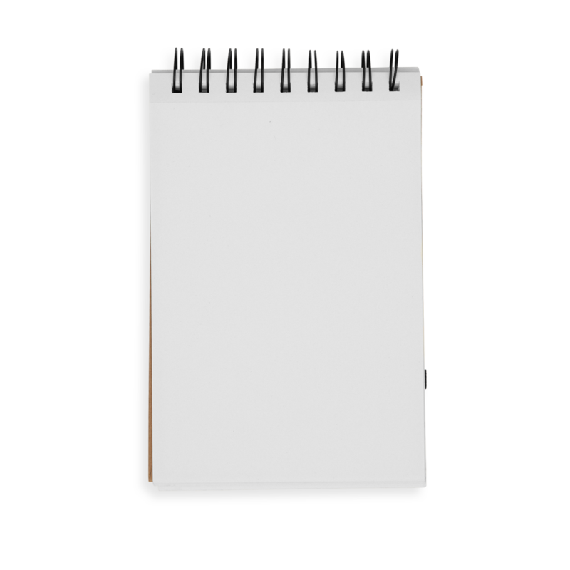 White Paper DIY Sketchbook