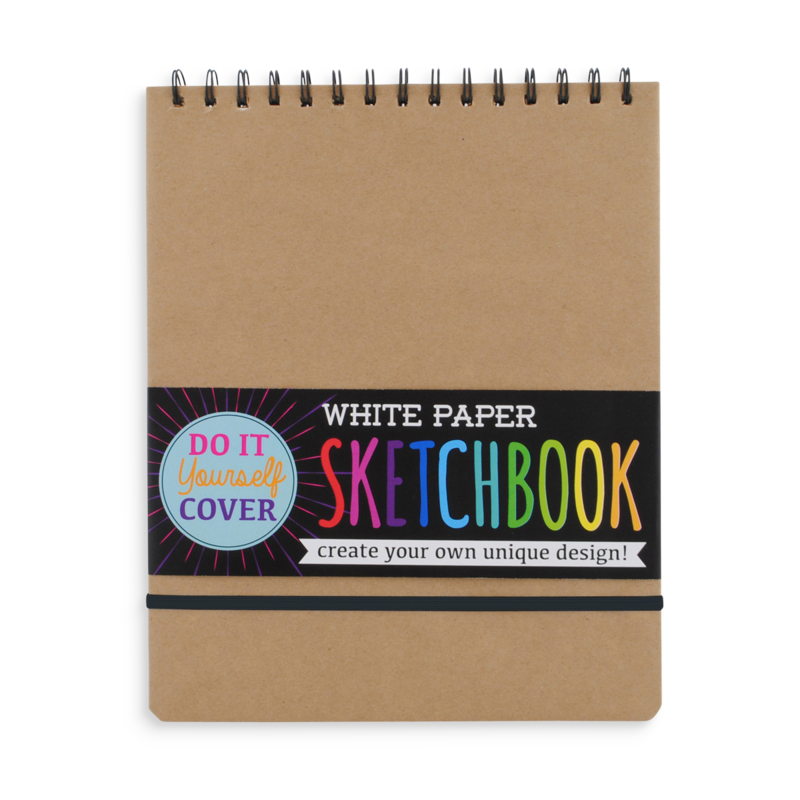 White Paper DIY Sketchbook