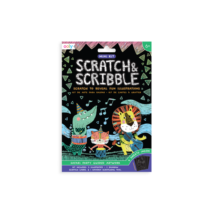 Mini Scratch &amp; Scribble - Safari Party