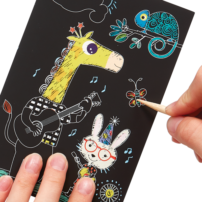 Mini Scratch &amp; Scribble - Safari Party