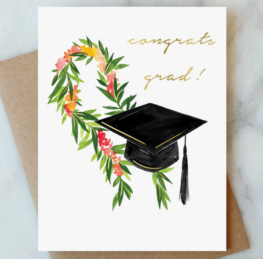 Lei Graduation Card