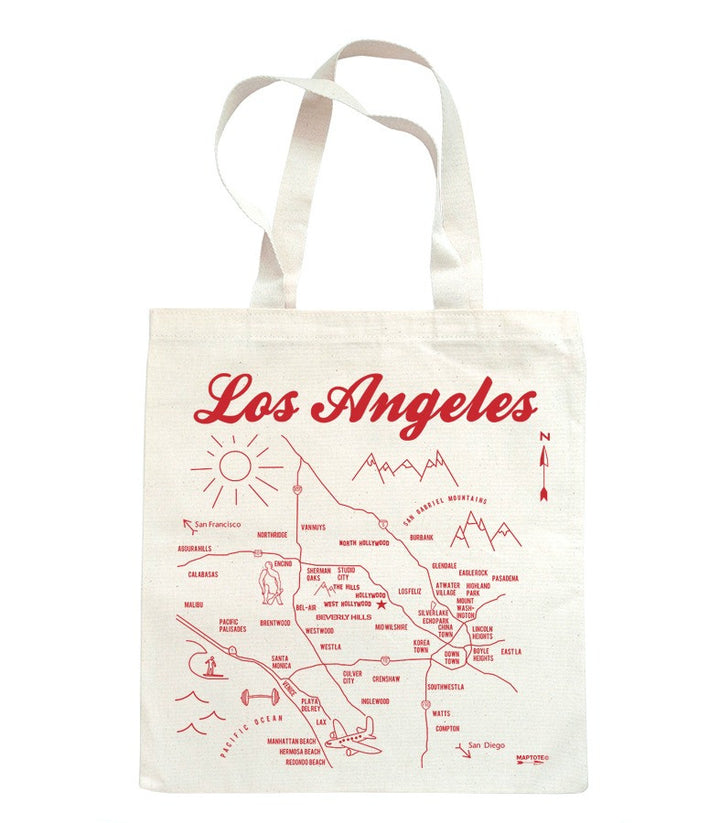 Los Angeles Tote - Red