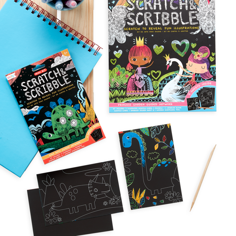 Mini Scratch &amp; Scribble - Dino Days
