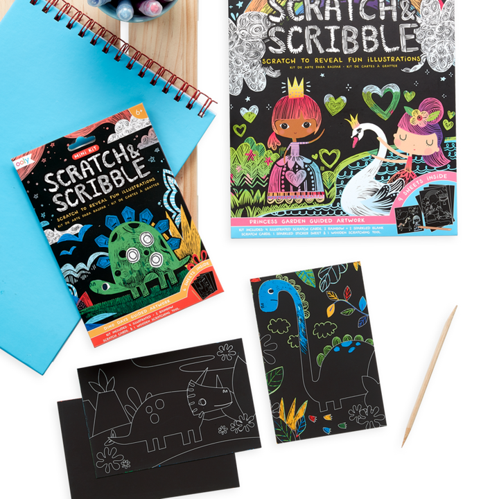 Mini Scratch &amp; Scribble - Dino Days