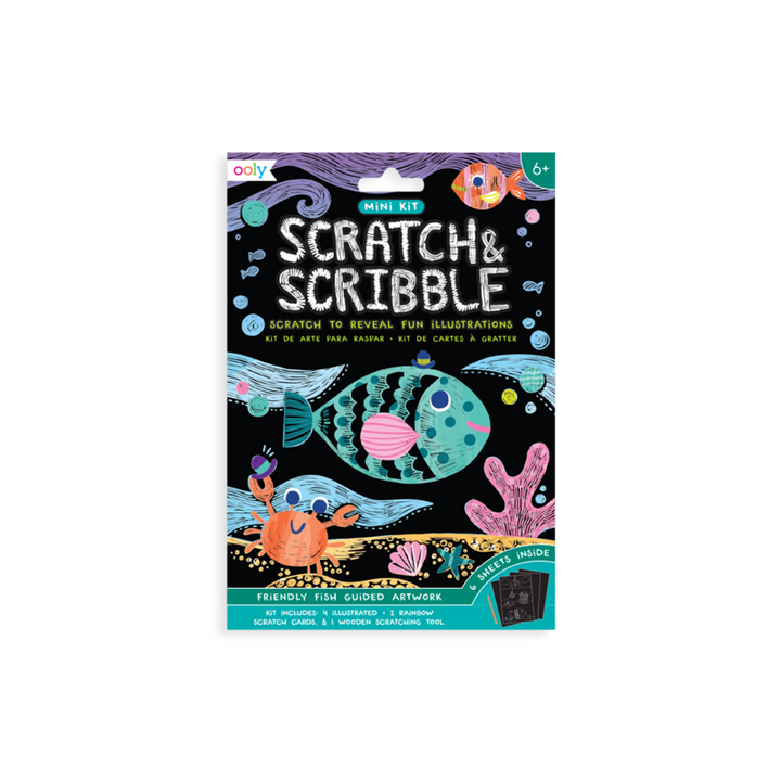 Mini Scratch &amp; Scribble - Friendly Fish