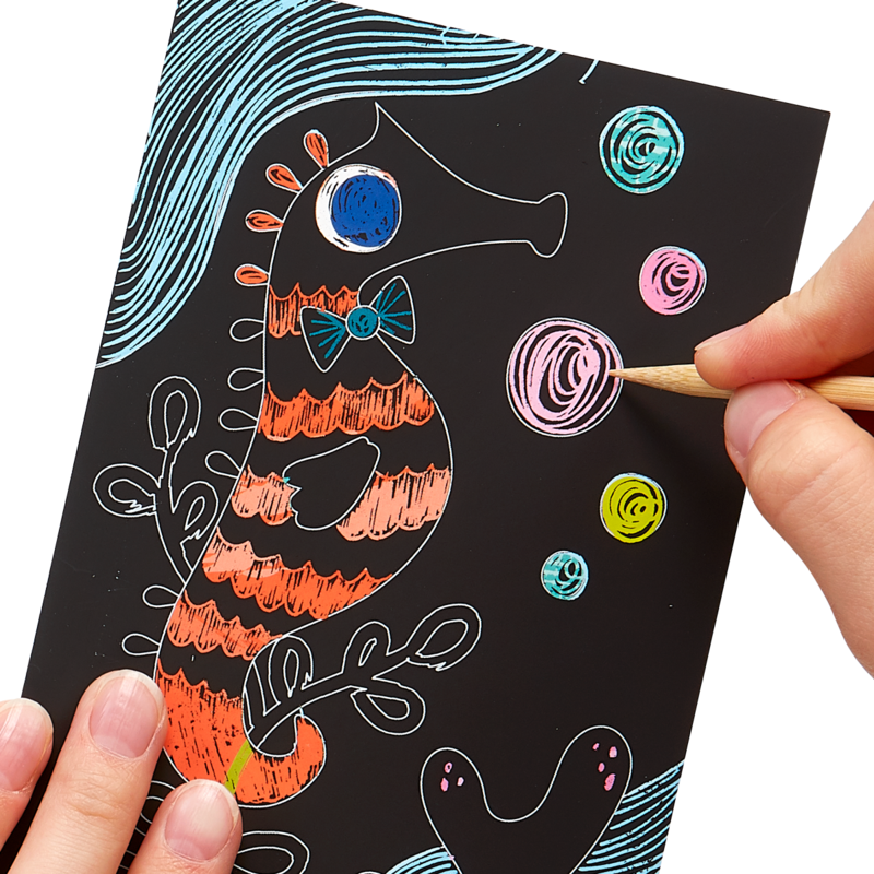 Mini Scratch &amp; Scribble - Friendly Fish