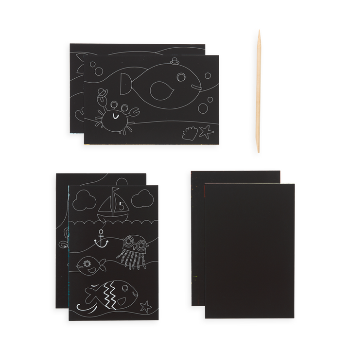 Mini Scratch &amp; Scribble - Friendly Fish