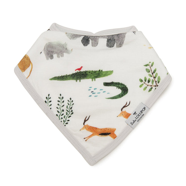 Safari Jungle Bib Set