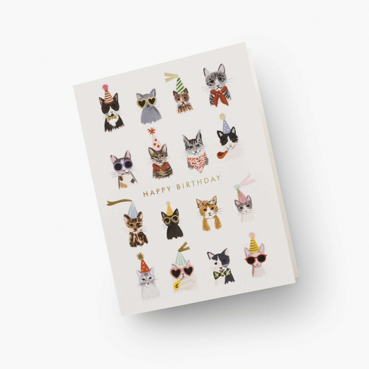 Cool Cats Birthday Card