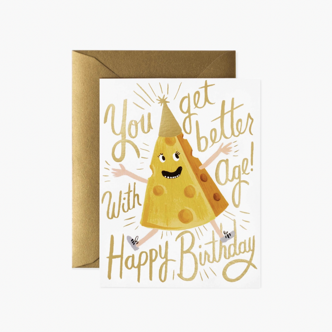 Better With Age Birthday Card