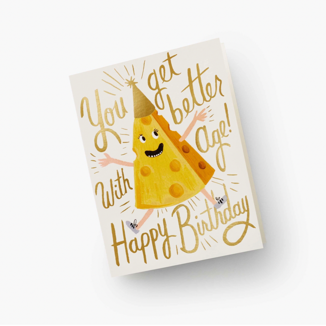 Better With Age Birthday Card