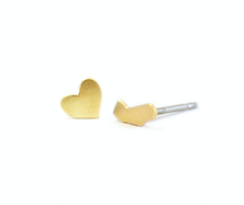 Kris Nations Heart + California Stud Earrings