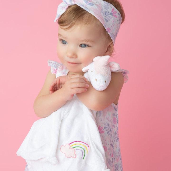 White Unicorn Blankie