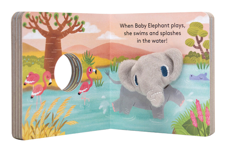 Baby Elephant Finger Puppet Book