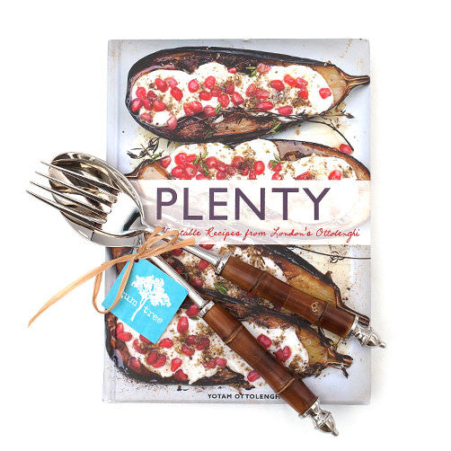 Plenty Cookbook &amp; Burnt Bamboo Servers