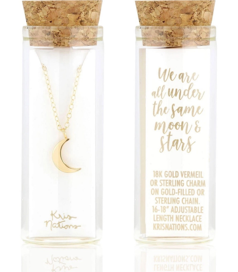 Kris Nations Crescent Moon Necklace