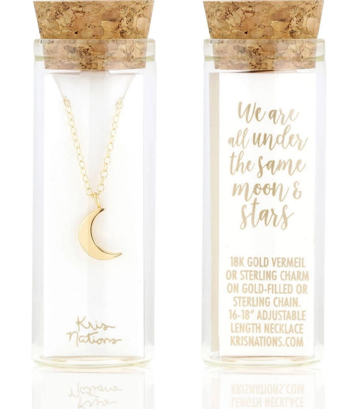 Kris Nations Crescent Moon Necklace