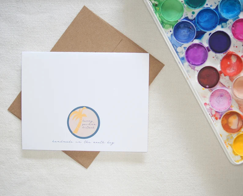 Thanks - Avocado Pattern Card