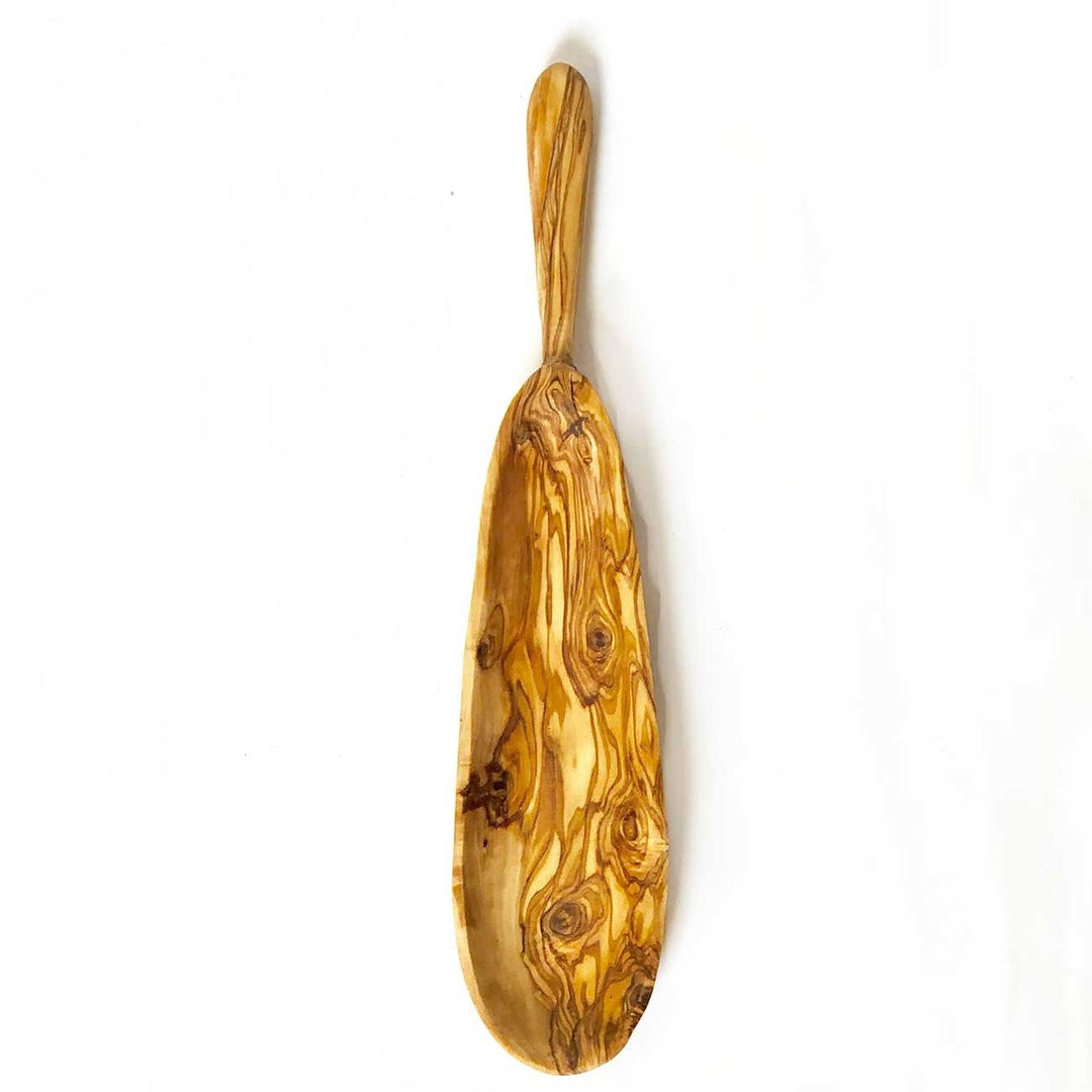 Olive Wood Oval Narrow Tapas Dish